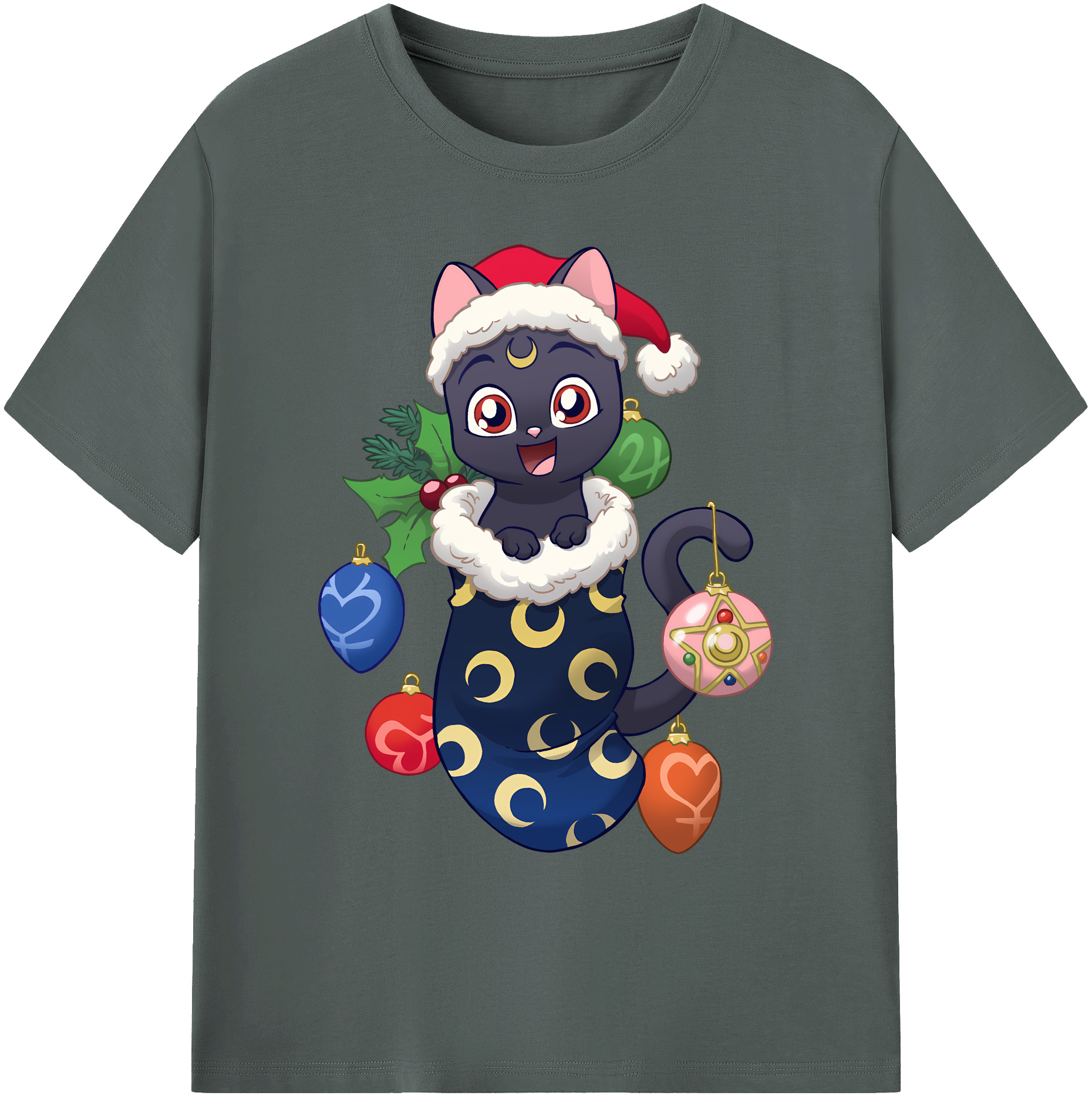 （画像用） 美少女戦士セーラームーン Sailor Moon 綿100％ メンズ半袖Tシャツ｜肌触りやわらか＆通気性